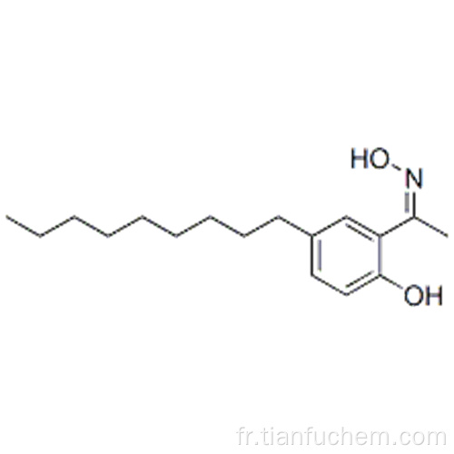 2&#39;-Hydroxy-5&#39;-nonylacétophénone cétoxime CAS 59344-62-6